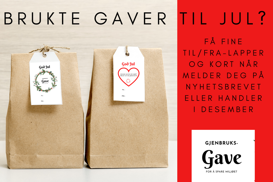 Gir du bort brukte gaver til jul?