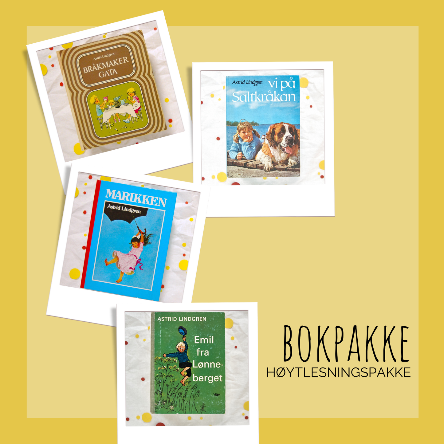 Høytlesningspakke Astrid Lindgren