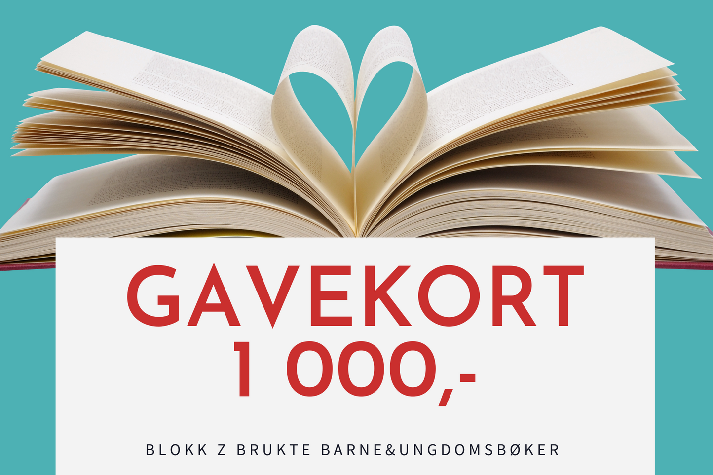 Gavekort blokk Z
