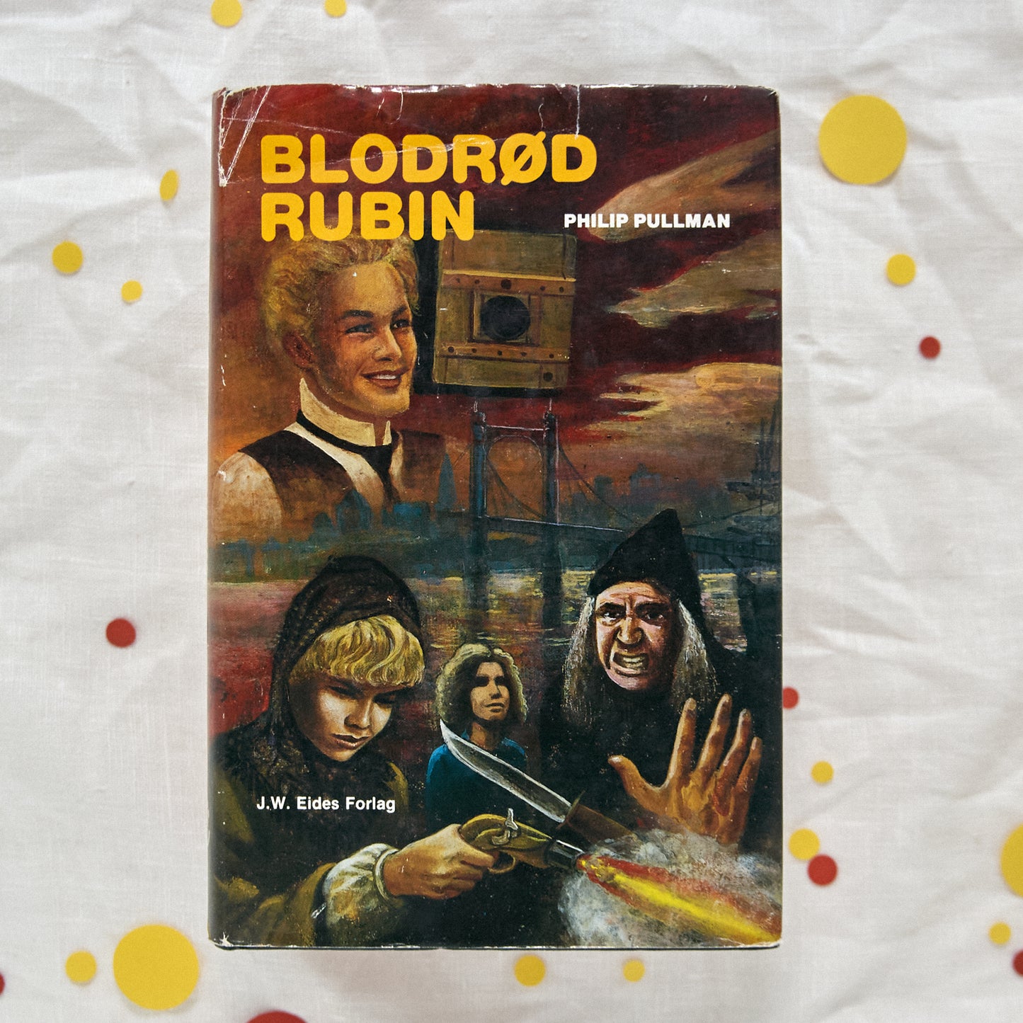 Blodrød rubin
