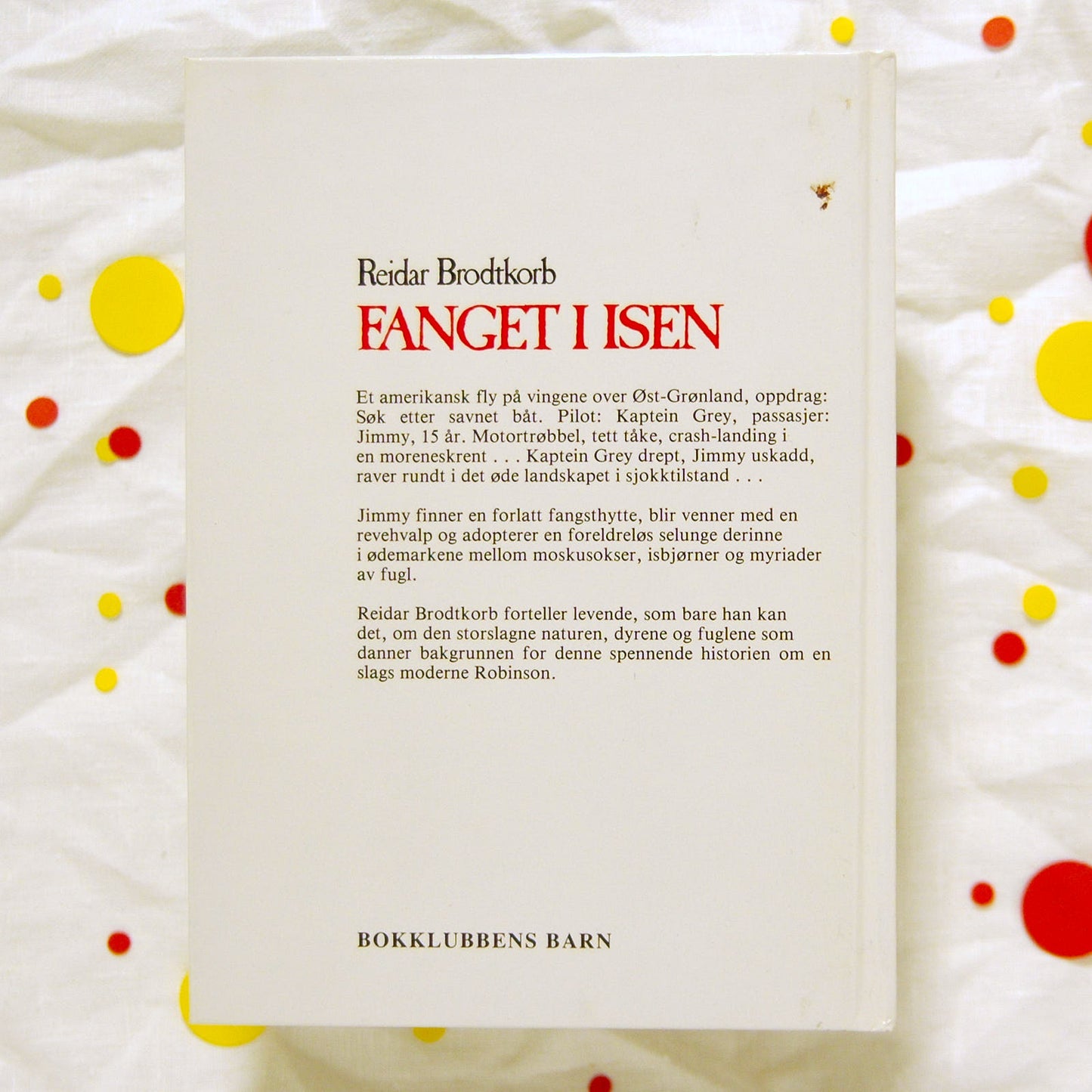 Fanget i isen