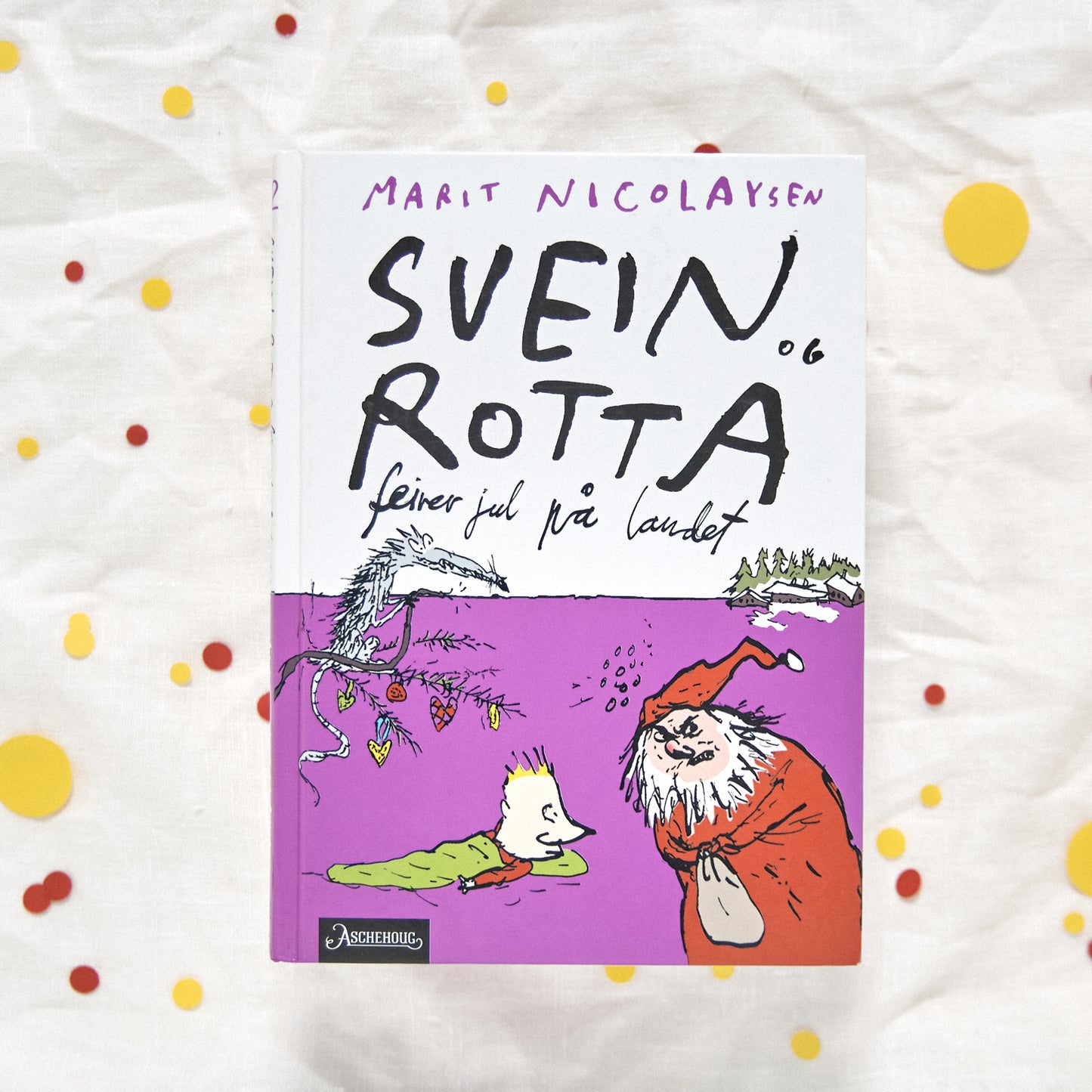 Svein og Rotta feirer jul på landet