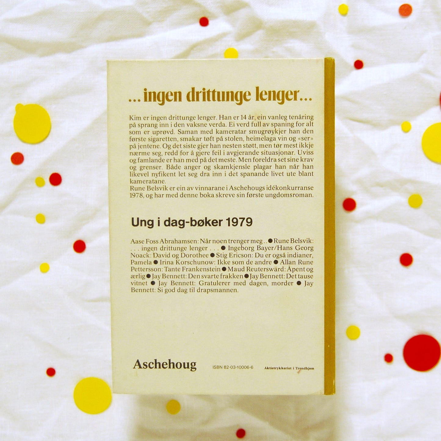 …ingen drittunge lenger….