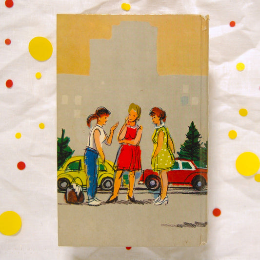 Aurora og den vesle blå bilen, baksida, av Anne-Cath Vestly