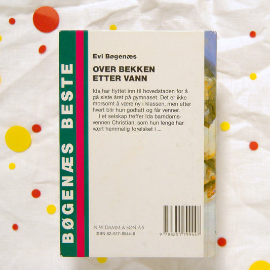 Over bekken etter vann